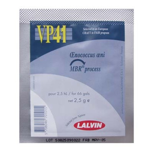 VP41 Dry Malolactic Bacteria - 2.5 g