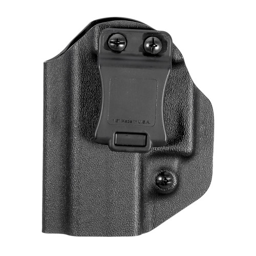 Mission First Tactical HGL43AIWBABL Appendix Holster IWB/OWB Black Polymer Belt Clip Fits Glock 42/43/43X Ambidextrous
