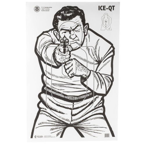 Action Target ACTION TGT CSTMS & IMMIG ENFC 100PK