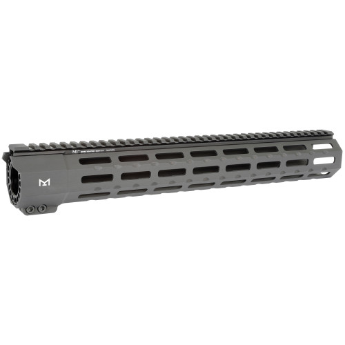 MIDWEST INDUSTRIES INC MISP15M SP-Series AR-15 6061 Aluminum Black Hard Coat Anodized 15"