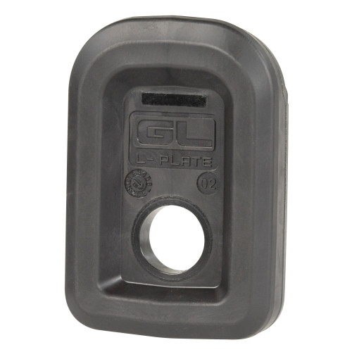 MAGPUL INDUSTRIES CORP Magpul MAG567-BLK GL L-Plate  Made of Polymer w/ Over Molded Rubber & Black Finish for PMAG 17 GL9/15 GL9 Magazines