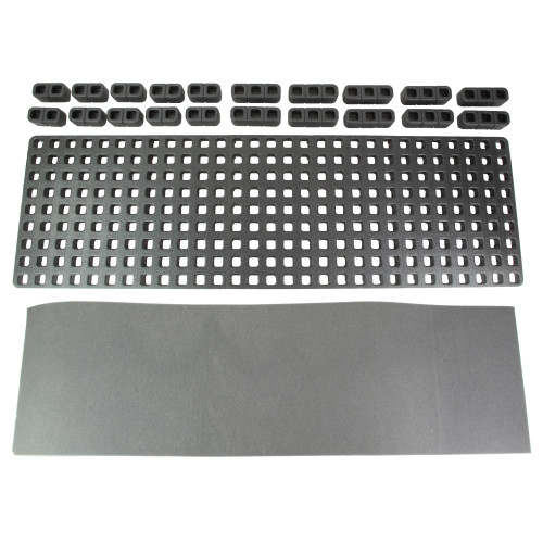 MAGPUL INDUSTRIES CORP Magpul MAG1302BLK DAKA Grid Organizer Black Polypropylene for Pelican 800 Vault Double Rifle Case