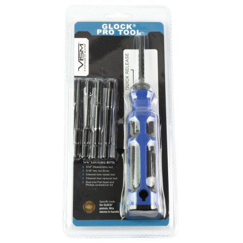 NCSTAR VISM PRO TOOL FOR GLOCK BLUE