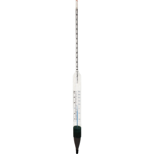 Brix Hydrometer (9 to 21) With Correction Scale