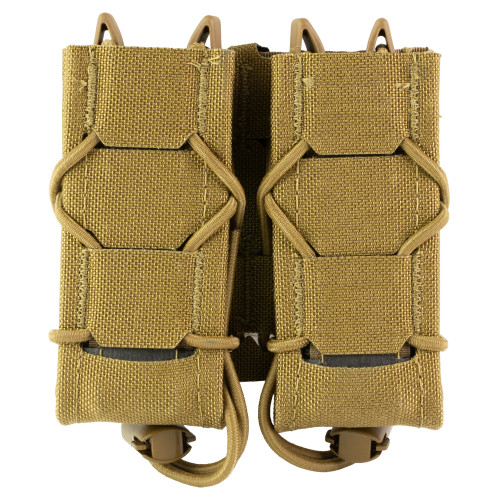 High Speed Gear 24PT02CB TACO Gen 2 Double Coyote Brown Nylon Laminate MOLLE Mount Pistol