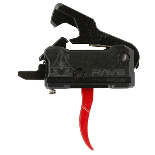 Rise Armament T017PCCRED Rave Pistol Caliber Carbine Black/Red Curved