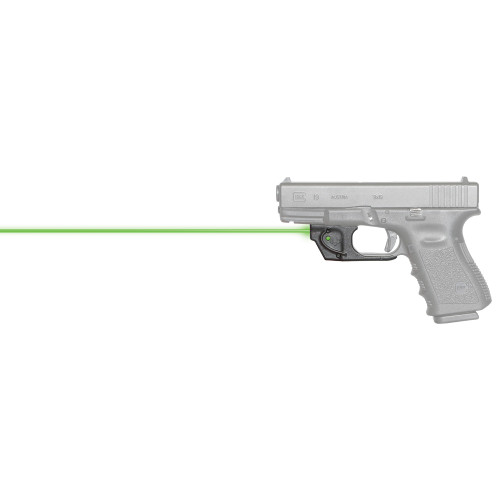 VIRIDIAN GREEN LASERS Viridian 9120091  E-Series Fits Glock 17/19/34/45/47 Green Laser Black Polymer Trigger Guard Mount
