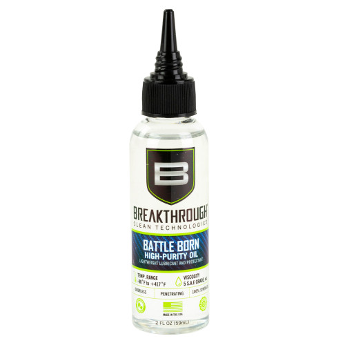 ALLEN/BREAKTHROUGH CLEAN Breakthrough Clean BTO2OZ Battle Born High-Purity Oil 2 oz Squeeze Bottle