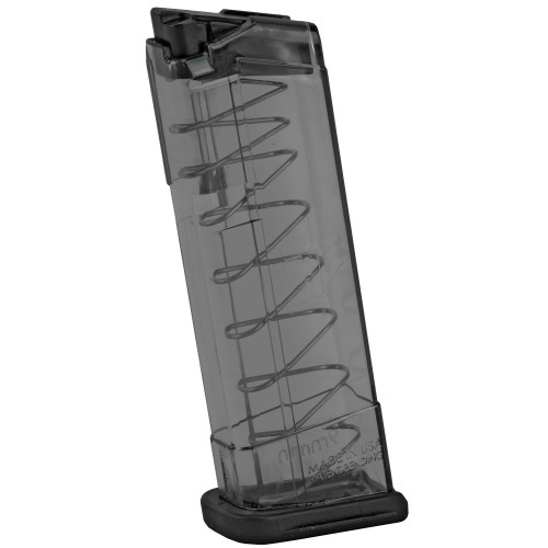 ETS Group GLK439 Pistol Mags  9rd 9mm Luger Compatible w/ Glock 43 Clear Polymer
