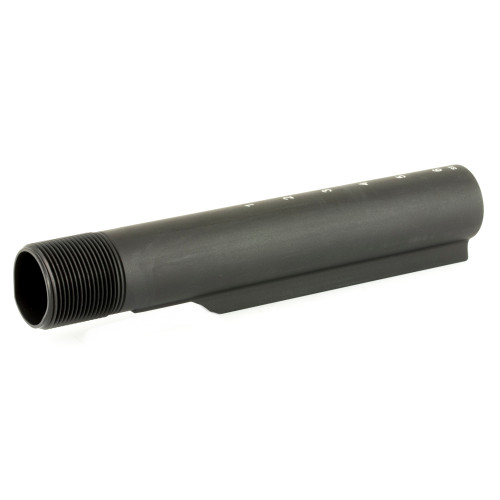 SPIKES TACTICAL Spikes SLA500R Buffer Tube 6 Position Mil-Spec Black Hardcoat Anodized Aluminum