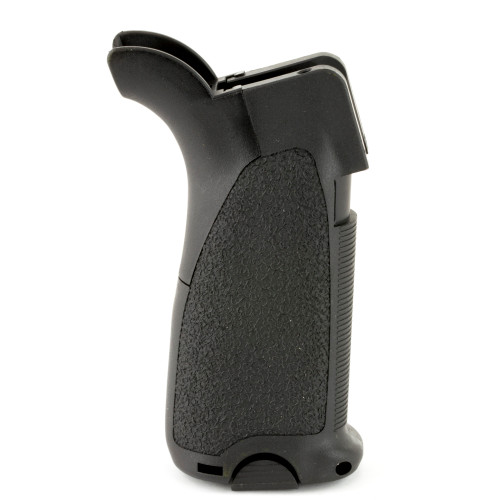 BRAVO COMPANY MFG BCM GFGMOD2BLK BCMGunfighter Grip Mod 2 Made of Black Polymer With Storage Compartment for AR-Platform