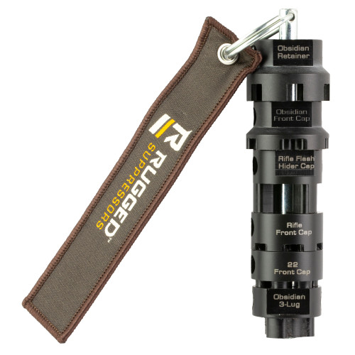 Rugged Suppressors RTK001 Totem Tool  (6 Piece Multi-Tool) Compatible with Most Rugged Suppressor