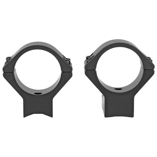TALLEY MANUFACTURING INC Talley 740734 Scope Mount/Ring Combo  Black Anodized 30mm Tube Weatherby Vanguard Medium Rings