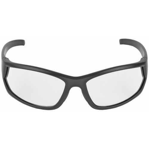 GSM OUTDOORS Walker's GWPIKNFF1CLR Ballistic Eyewear IKON Carbine Adult Clear Lens Matte Black Frame