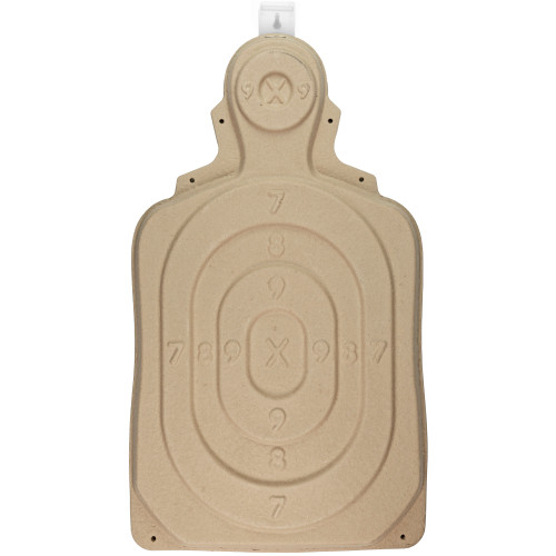 BIRCHWOOD CASEY (GSM) Birchwood Casey 3DTGTBTT Torso Target  31.25" H x 21.25" W x 1" D 3D Bullseye Tan 3 Per Pack