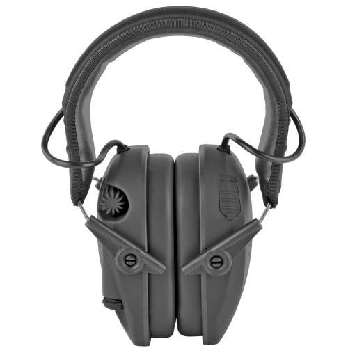 GSM OUTDOORS Walker's GWPRSEMRC Razor Rechargeable Electronic Muff 21 dB Over the Head Black Polymer