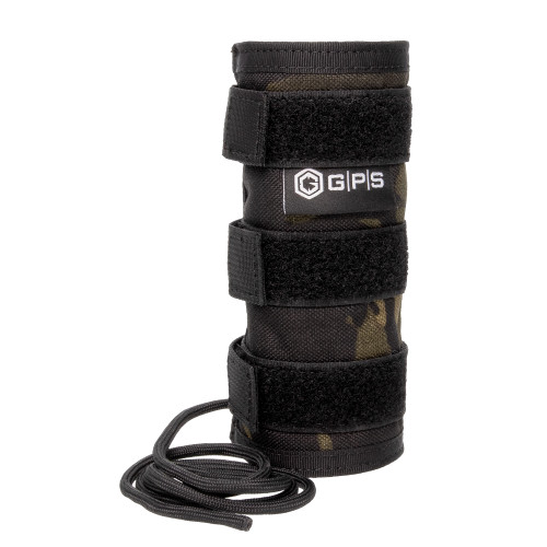 GPS BAG/GOUTDOORS(GSM) GPS Bags GPST8006MC Suppressor Cover Tactical 6" Long 1000D Nylon Multi-Cam