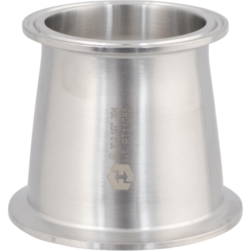 ForgeFit® Stainless Tri-Clamp Concentric Reducer - 3 in. x 2.5 in.