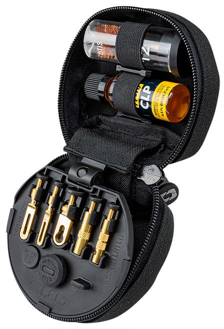 OTIS TECHNOLOGY INC Otis FG753G 3-Gun Competition Cleaning Kit Multi-Caliber 12 Gauge Firearm Type Universal Bronze Bristle