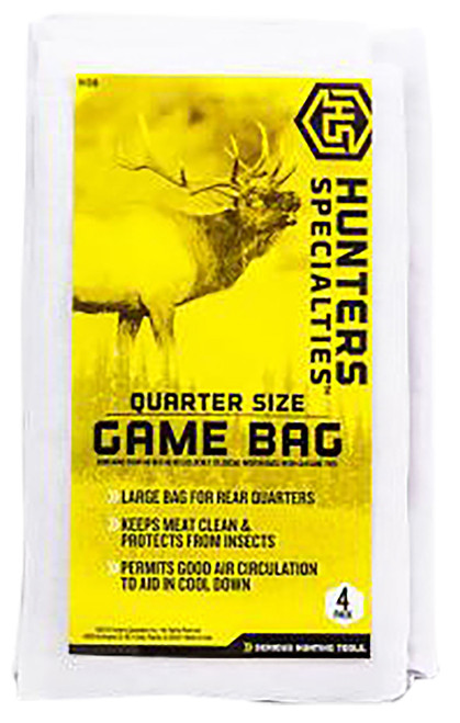 HUNTERS SPECIALTIES (GSM) Hunters Specialties HS01238 Quarter Size Game Bag 4Pack