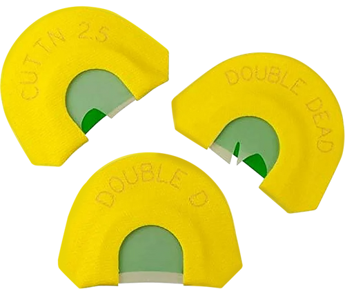 HUNTERS SPECIALTIES (GSM) HS Strut 05933 Ultimate Starter Pack  Diaphragm Call Attracts Turkeys Yellow 3 Per Pkg