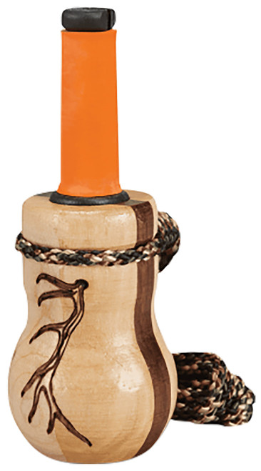 HUNTERS SPECIALTIES (GSM) Wayne Carlton's Calls HSWCC70167 Lil' Heifer Cow Call Calf/Cow Sounds Walnut/Maple Wood Barrel