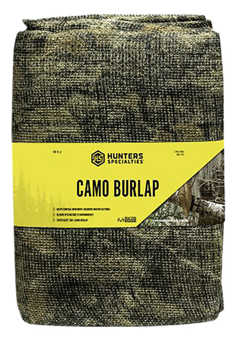 HUNTERS SPECIALTIES (GSM) Hunters Specialties 100119 Burlap  Realtree Edge Burlap