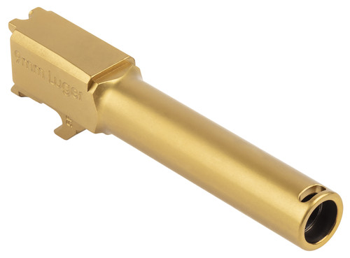 S&W / SMITH & WESSON INC Smith & Wesson 14423 M&P PC Shield EZ  9mm Luger 3.83" Ported, Gold Stainless Steel