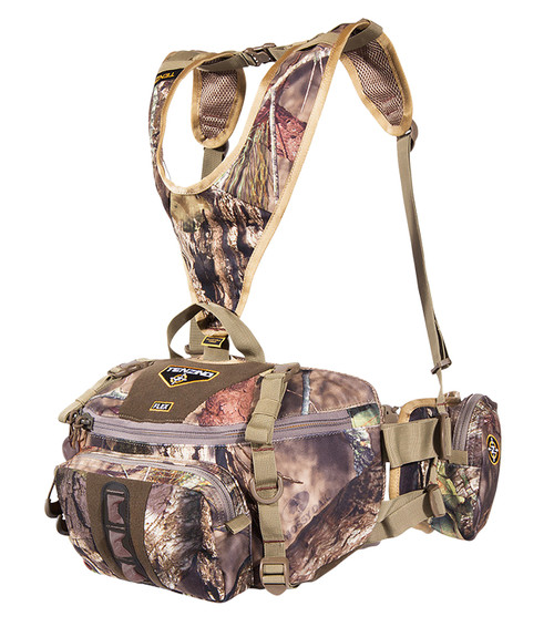 GSM OUTDOORS Tenzing TZGTNZBP3056 FLEX Lumbar Pack Mossy Oak Break-Up Country Tricot Around the Waist