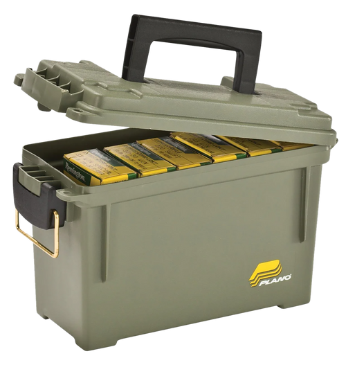 PLANO MOLDING CO Plano 131250 Element Proof Field/Ammo Box 30Cal OD Green Polymer