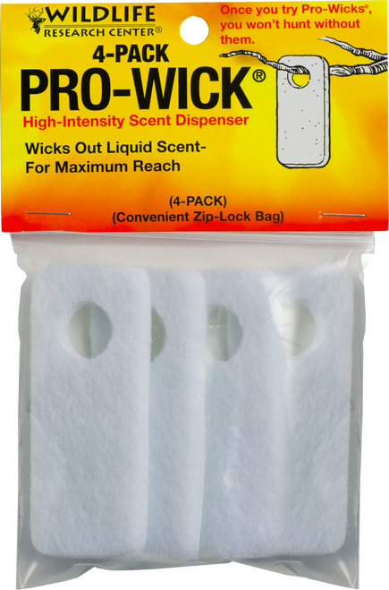 WILDLIFE RESEARCH CENTER Wildlife Research 370 Pro-Wick  Felt 4 Per Pkg