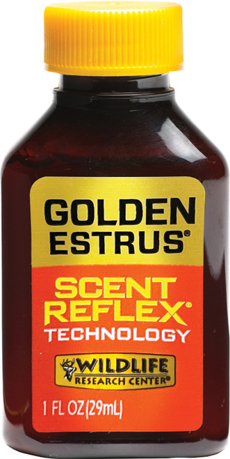 WILDLIFE RESEARCH CENTER Wildlife Research 404 Golden Estrus Scent Reflex Deer Attractant 1 oz Bottle