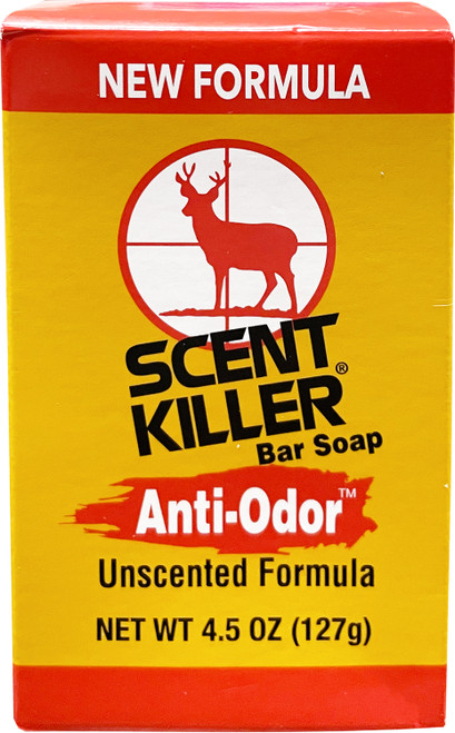 WILDLIFE RESEARCH CENTER Wildlife Research 541 Scent Killer Bar Soap Odor Eliminator Unscented Scent 4.5 oz