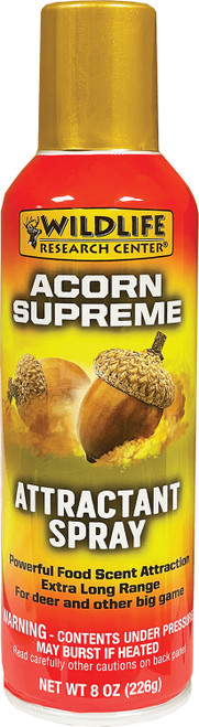 WILDLIFE RESEARCH CENTER Wildlife Research 735 Food Scent Attractant Spray Acorn Supreme Scent 8 oz Aerosol
