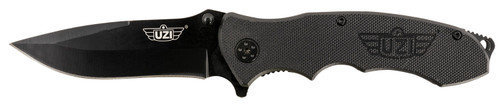 CAMP CO Uzi Accessories UZKFDR006 UZI Responder VI Black, Stainless-Steel Blade