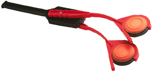 MTM MOLDED PRODUCTS CO MTM Case-Gard EZDT40 EZ Throw Double Red Polymer Manual Cocking 31" Long Double Ambidextrous Hand