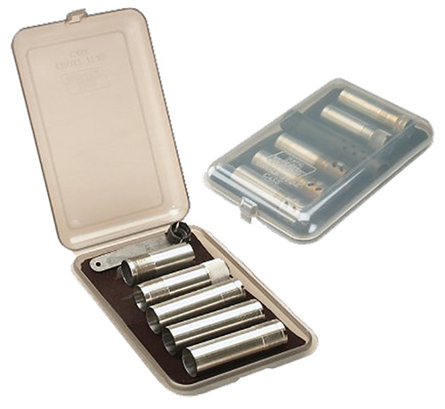 MTM MOLDED PRODUCTS CO MTM Case-Gard CT641 Choke Tube Case  Holds 6rd Chokes Polypropylene Clear Smoke