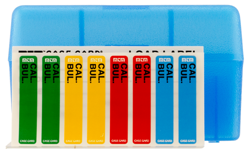 MTM MOLDED PRODUCTS CO MTM Case-Gard RS5024 Case-Gard R-50 Multi-Caliber Clear Blue Polypropylene 50rd