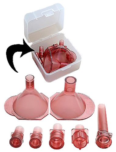 MTM MOLDED PRODUCTS CO MTM Case-Gard AF7 Universal Powder Funnel Kit  Red Multi-Caliber Plastic