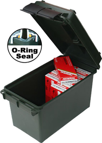 MTM MOLDED PRODUCTS CO MTM Case-Gard AC50C11 Ammo Can  50Cal Rifle Forest Green Polypropylene
