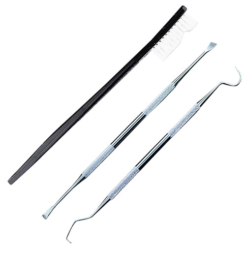 KLEENBORE INC KleenBore KB-PBSET 3-Piece Pick & Brush Tool Set