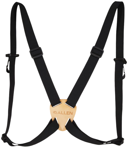 ALLEN COMPANY INC Allen 199 Deluxe Binocular Strap 1.25" Adjustable Black Elastic