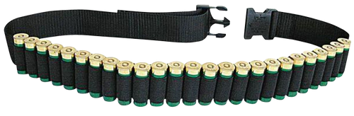 ALLEN COMPANY INC Allen 211 Shotgun Shell Belt  Black Cordura 25rd Shotgun Waist Mount
