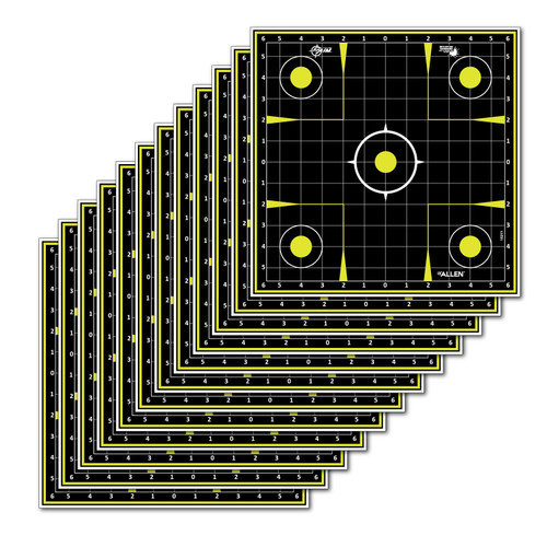 ALLEN COMPANY INC EZ-Aim 15211 Splash Reactive  Sight - In - Grid Non-Adhesive 12 Pack