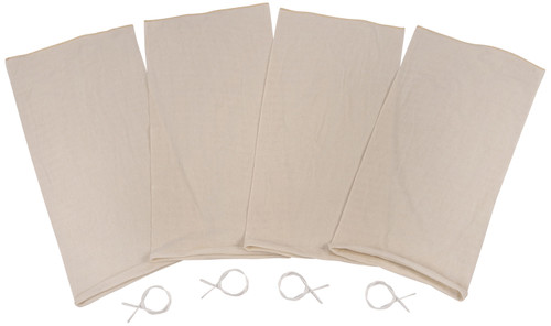 ALLEN COMPANY INC Allen 6596 Colorado Deluxe Deer Quarter Game Bags Natural Poly Cotton Blend 4 Bags