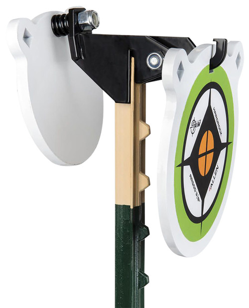 ALLEN COMPANY INC EZ-Aim 15634 Fence Topper Gong Hook & Recoil Spring  Black/Brown Steel 7"