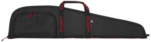 ALLEN COMPANY INC Ruger 27140 Rifle Case  40" Black Endura w/ Red Ruger Logo Accessory Pocket & Foam Padding