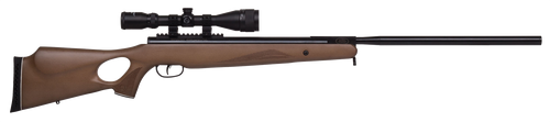 DAISY MANUFACTURING CO Benjamin BT725WNP Trail XL  Nitrogen Piston 25 Pellet Black Hardwood Fixed Thumbhole Stock 3-9x40mm AO