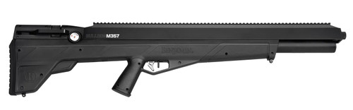 DAISY MANUFACTURING CO Benjamin BPBM3S Bulldog M357 PCP 357 Pellet 5 Shot Black Lothar Walther Barrel, Black Receiver w/Picatinny Rail, Fixed Bull Black Stock