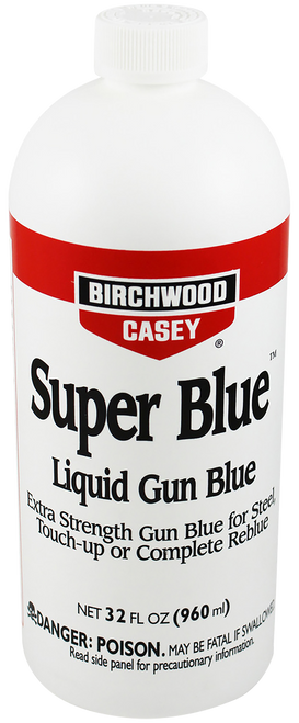 BIRCHWOOD CASEY (GSM) Birchwood Casey 13432 Super Blue Liquid 32 oz. Bottle